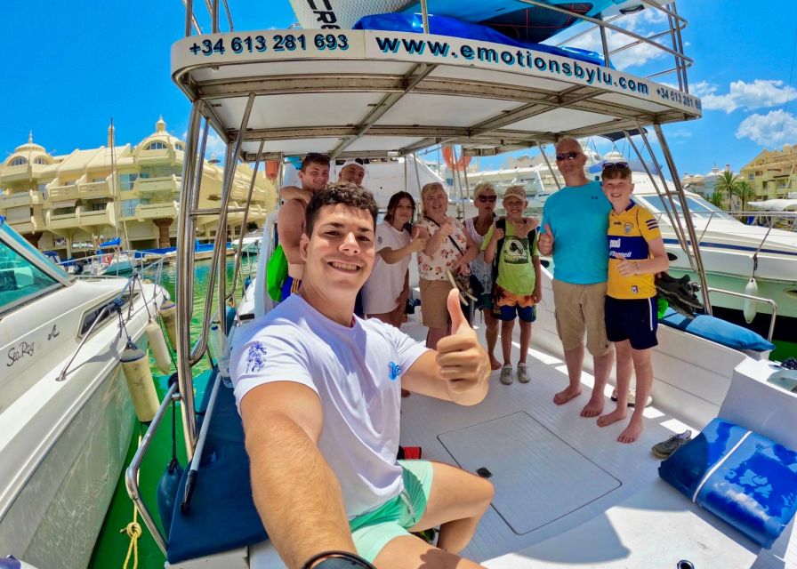From Benalmádena & Torremolinos: Dolphin Watch Boat Trip - What the $44 price really buys you