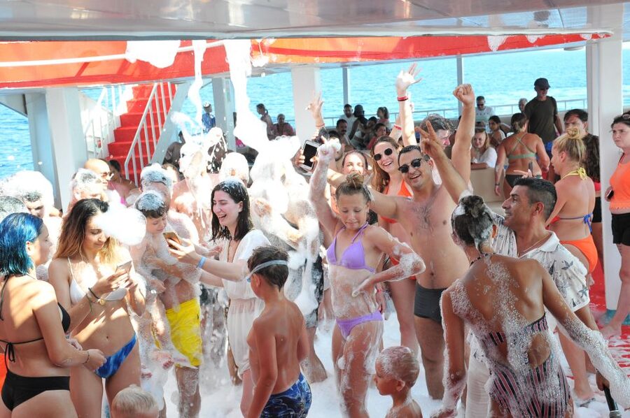 From City of Side: Dolphins Island Boat Trip with Transfer - A seven-hour sea day for the price of lunch