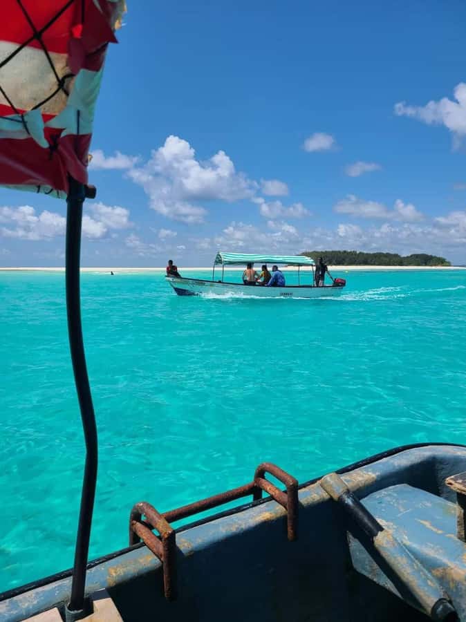 FROM KENDWA; Mnemba snorkelling and Dolphin tour - The 45-minute dhow ride to Mnemba