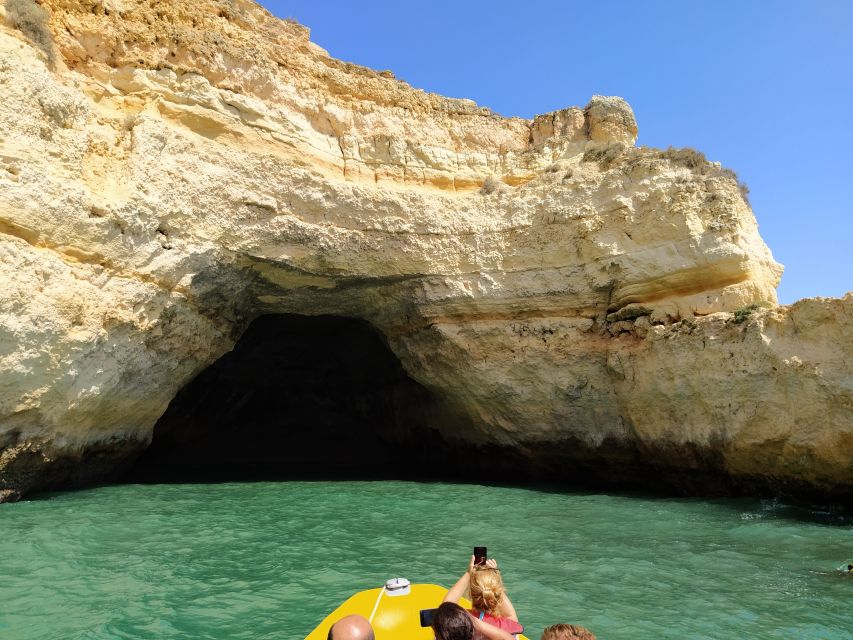 From Vilamoura: 2.5-Hour Benagil Cave and Dolphins Boat Tour - Seeing the Algarve coast from the water