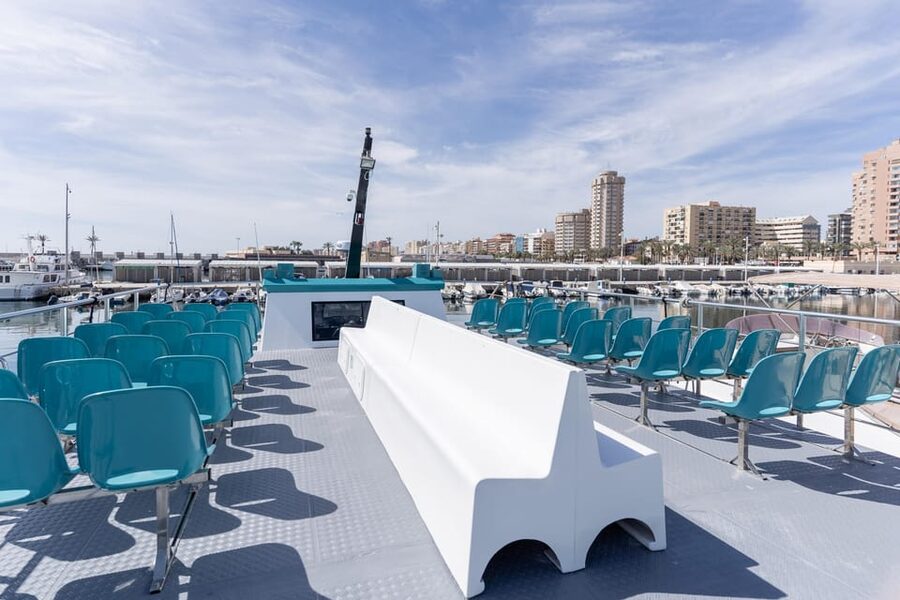 Fuengirola: Catamaran Tour to Spot Dolphins - Space, shade, and the onboard facilities