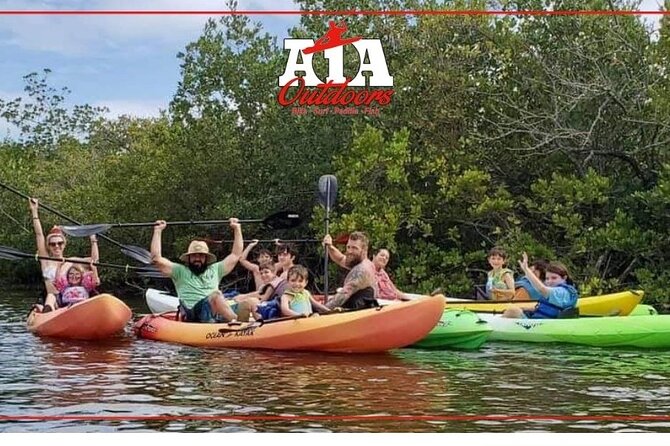 Fully Guided Kayaking Backwater Manatee and Dolphin Tour - Meeting at A1A Outdoor Center