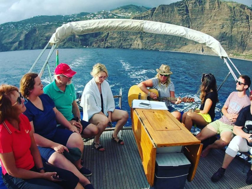 Funchal: Dolphin and Whale Watching Sailing Trip - Madeira’s coast from the water