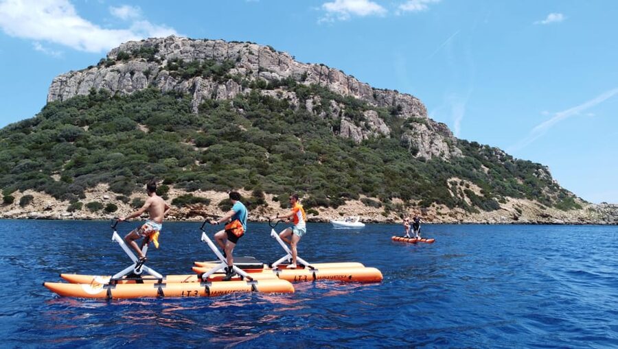 Golfo Aranci: Hydrobike Experience with Aperitif & Dolphins - Getting to the Kayaking Moresca meeting point