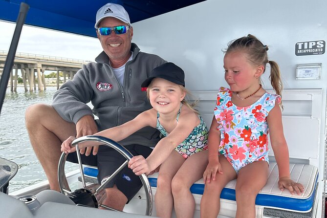 Guided Sunset and Eco Tour Non Private in Destin, FL - Crab Island and Choctawhatchee Bay at sunset