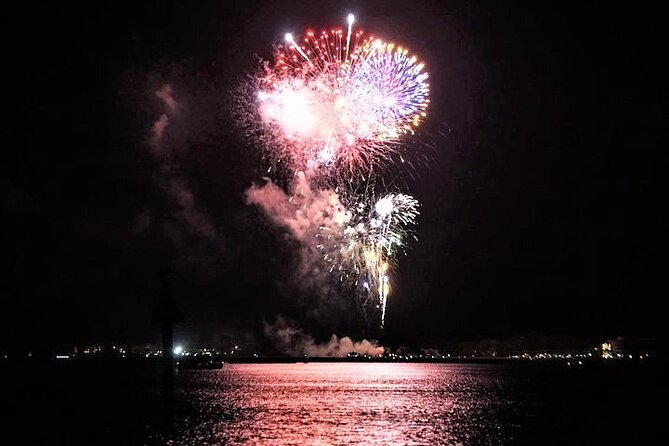 Hilton Head Dolphin Watching Cruise with Fireworks Display - A Hilton Head evening built around dolphins