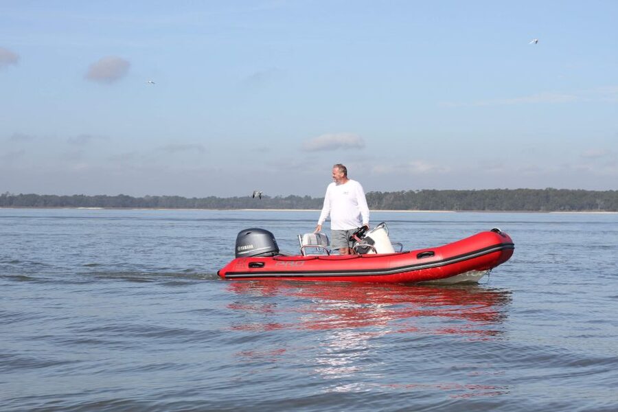 Hilton Head Island: Mini Boat Dolphin Tour - Taking the wheel at Lowcountry Watersports