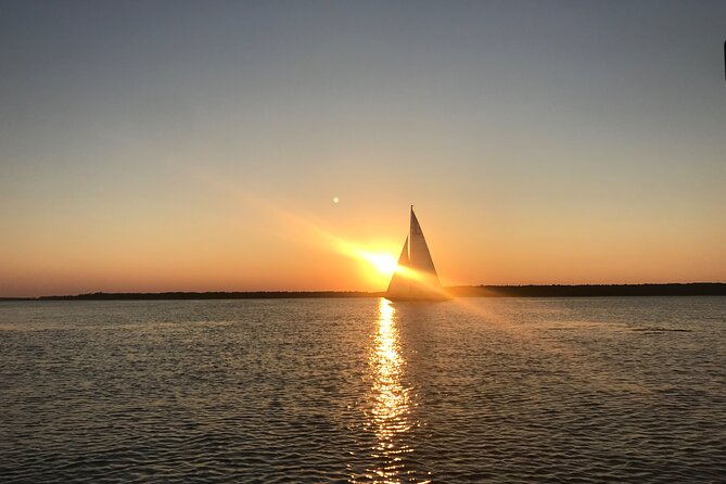 Hilton Head Island Sunset Dolphin Tour - Broad Creek and Calibogue Sound set the scene