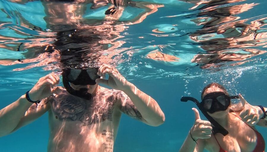 Hurghada: 3-Island Speedboat, Dolphin Watching & Snorkeling - Orange Bay on Giftun Island