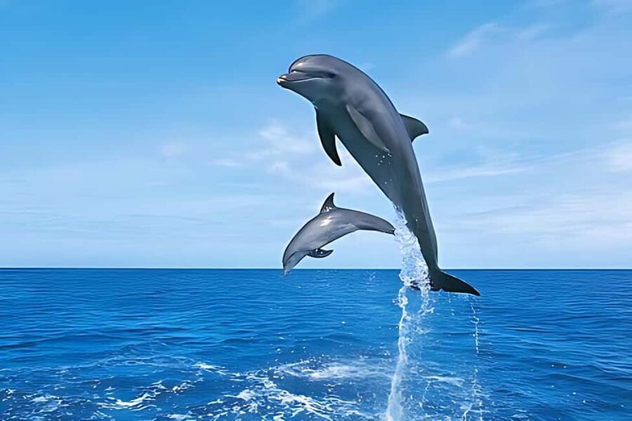 Hurghada: Dolphin Cruise with Snorkeling & Buffet Lunch - Two snorkeling stops on the Red Sea
