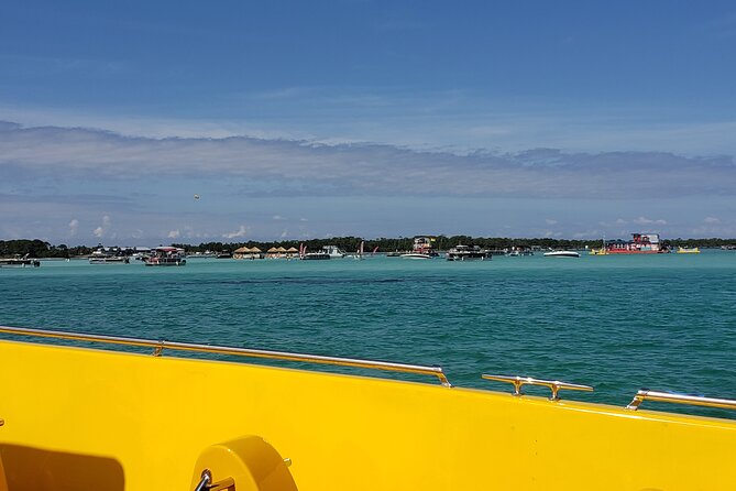 Hydro Rocket Dolphin Sightseeing Boat Tour from Destin - A fast start in Destin Harbor