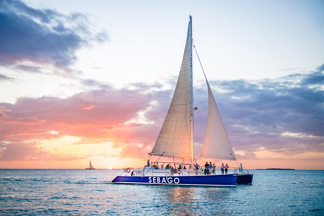 Key West Sunset Sail: Dolphin Watching, Wine, and Tapas - Leaving the Historic Seaport for the open water