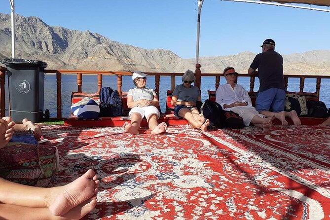 Khasab Dhow cruise-Half day with summing, dolphin watching - Swimming and snorkeling near the island