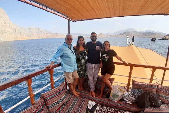 Khasab Dhow cruise-Half day with summing, dolphin watching - Who will get the most from this dhow cruise