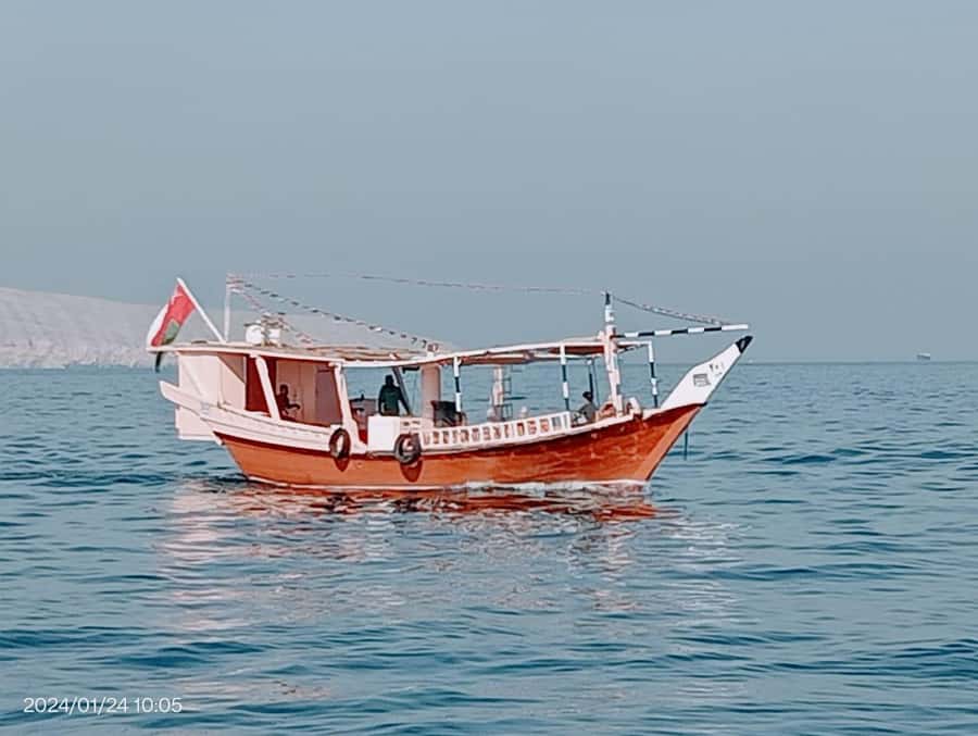 Khasab: Dhow Cruise with Lunch, Dolphin Watching& Snorkeling - Telegraph Island: history, swimming, and snorkeling