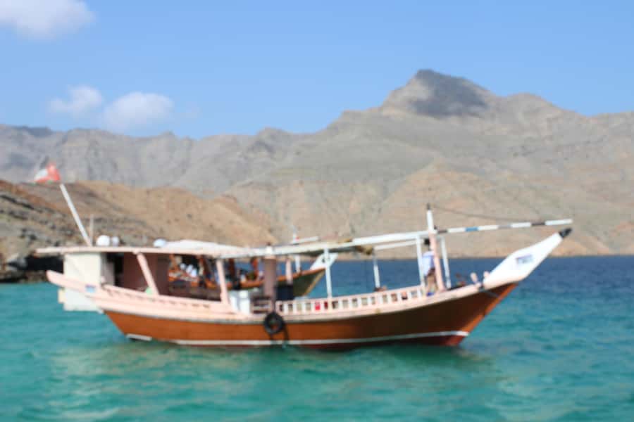 Khasab: Half-Day Dhow Cruise, Dolphin Watching, & Snorkeling - The First Hour on the Omani Dhow