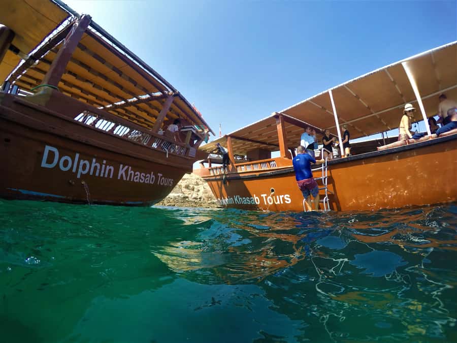 Khasab: Half-Day Dhow Cruise with Dolphin Watching - A dhow ride into Musandam’s fjords