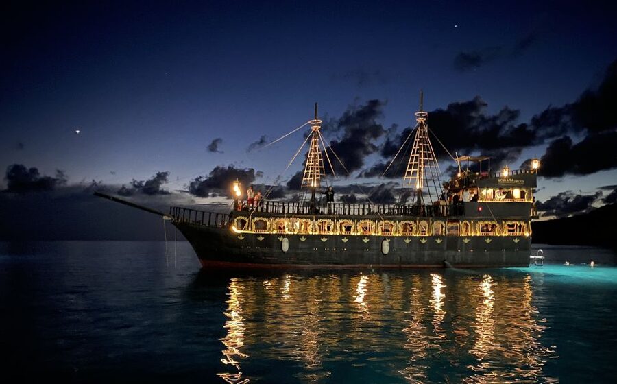 Lampedusa: Sunset Dolphin Sighting on a Pirate Ship - Should you book the Galleon Adriana?