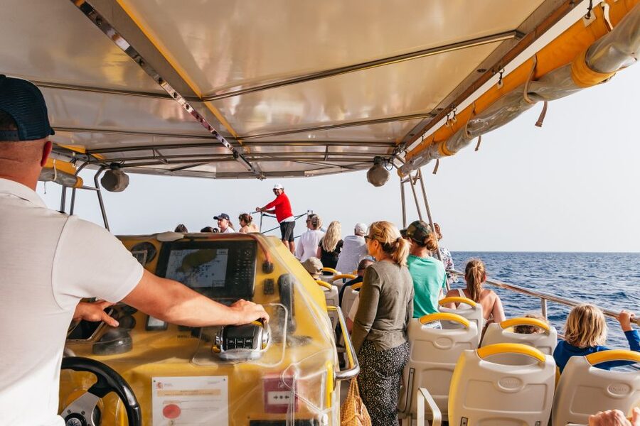 Lanzarote: 2.5-Hour Sunset and Dolphins Cruise - What the coast looks like from the water