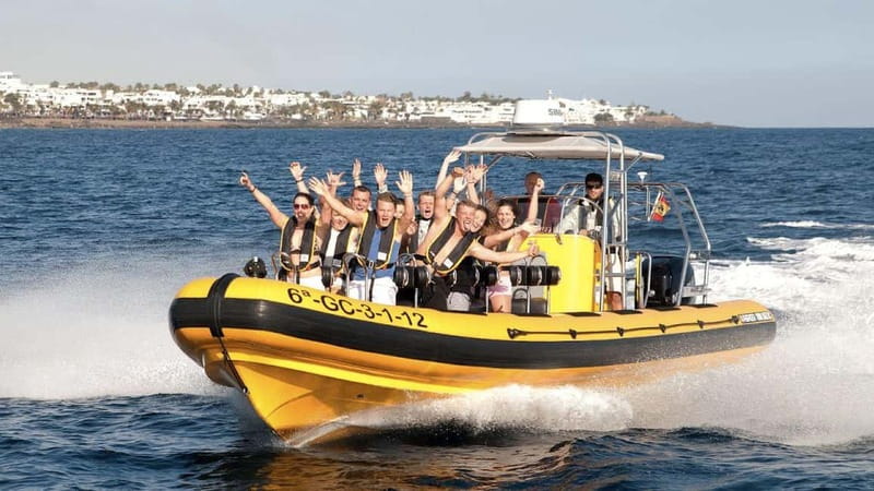 Lanzarote: Dolphin Watching by speedboat - Leaving Puerto del Carmen’s Old Port