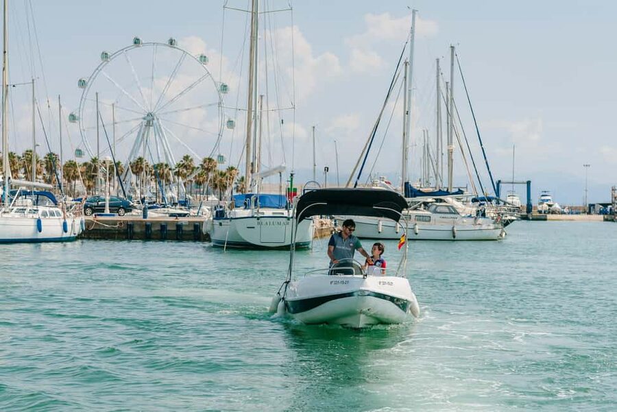 Malaga: License-free Boat Rental for Dolphin Watching - How the price works for a private group