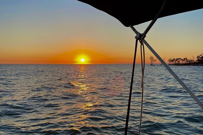 Manatee, Dolphin and 10,000 Islands Sunset Cruise! - A small boat, with one important group-size detail