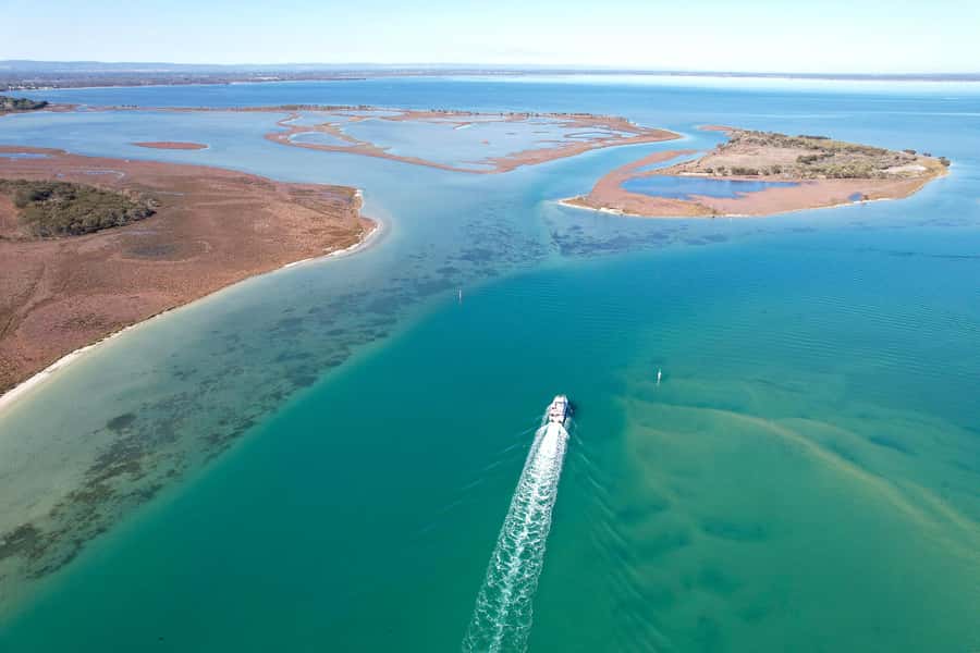 Mandurah: Dolphin & Giant Sightseeing Cruise - Setting off from Mandurah Terrace