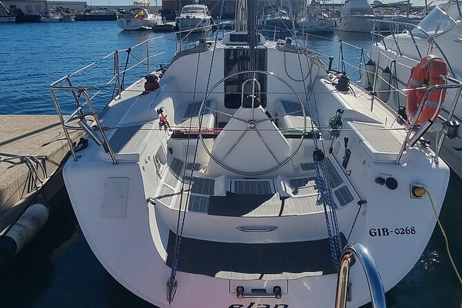 Marbella sailboat rental, dolphins, drinks and snacks - 2 hours - Swimming, paddle surfing, snorkeling, and fishing