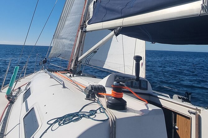 Marbella sailboat rental, dolphins, drinks and snacks - 2 hours - Fruit, chips, cava, and a relaxed deck