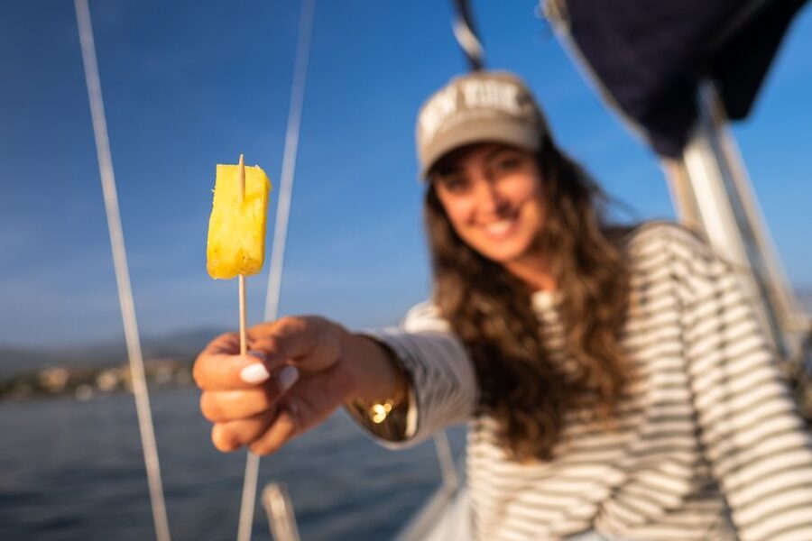 Marbella: Sailing & Dolphin Watching with Snacks and Drinks - Snacks, drinks, and the onboard mood