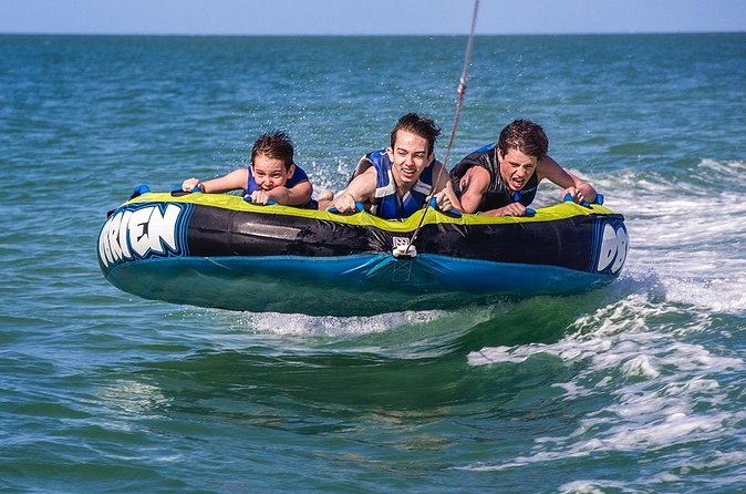 Marco Island Dolphin Watching & Tubing Adventure - A shelling stop adds a quieter break