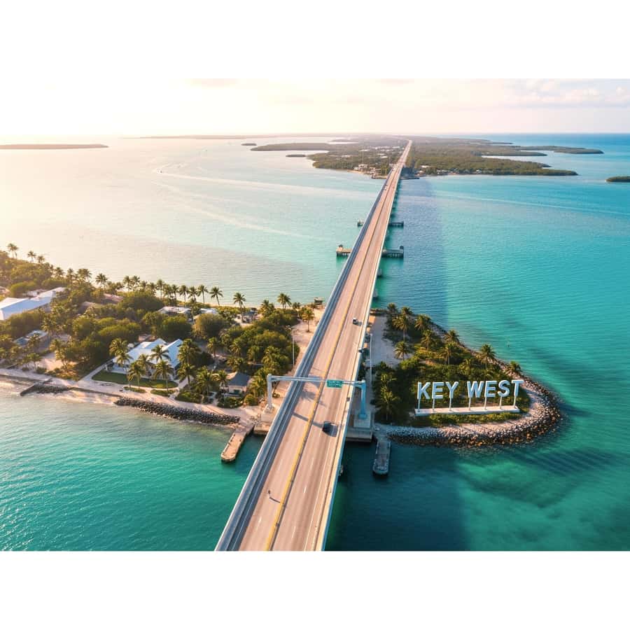 Miami: Key West Dolphin Watch or Snorkel Boat with pickup - The long road from Miami to the Florida Keys