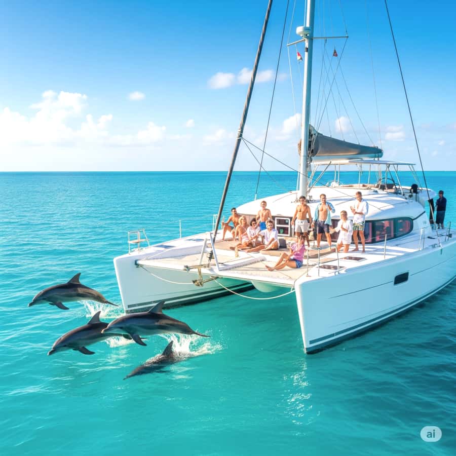 Miami: Key West Dolphin Watch or Snorkel Boat with pickup - The dolphin watch and snorkel choices