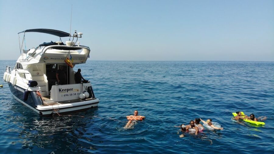 Mogan: Dolphin Watching Boat Trip with Swim Stop - Food, drinks, and equipment included