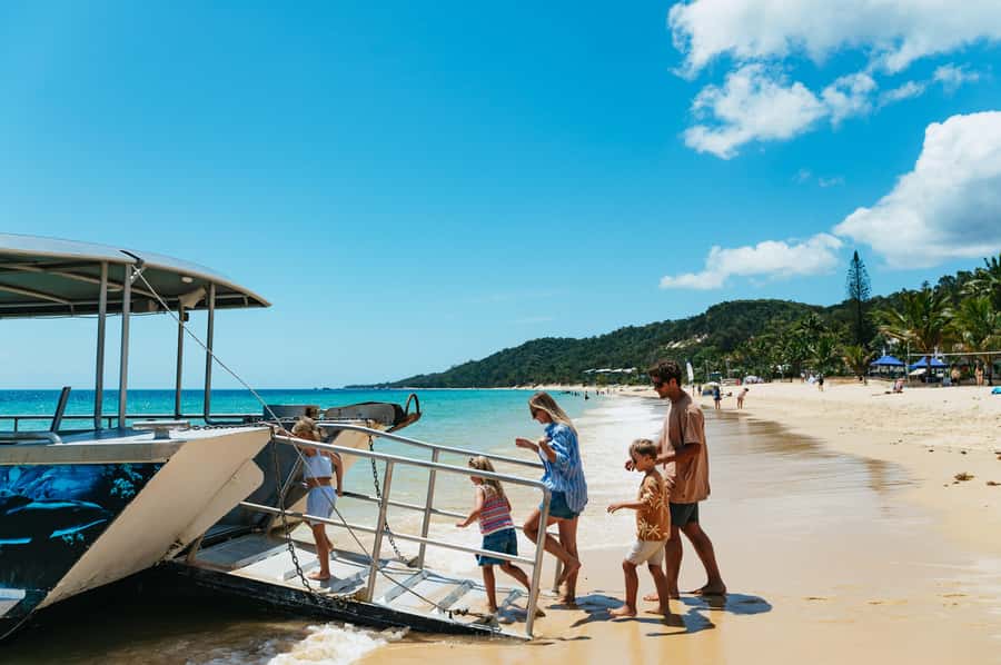 Moreton Island: Marine Discovery Cruise & Dolphin Feeding - A full day from Brisbane to Moreton Island