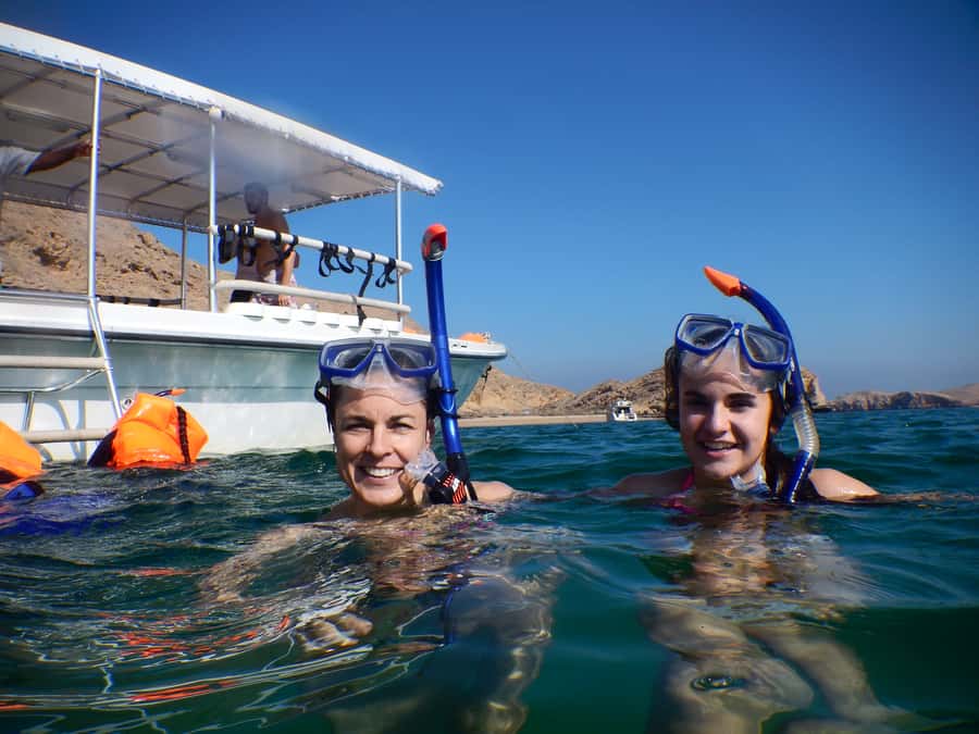 Muscat: 4-Hour Snorkeling Tour with Dolphin watching - Snorkeling in shallow Arabian Sea water