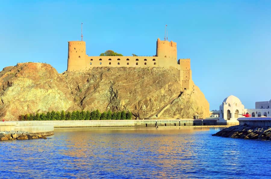 Muscat Dolphin Watching & Coastal Sightseeing Tour - Muscat from the water