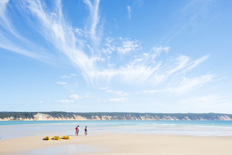 Noosa: Epic Ocean Kayak with Dolphins & 4WD Beach Adventure - Practical preparation for the beach and water
