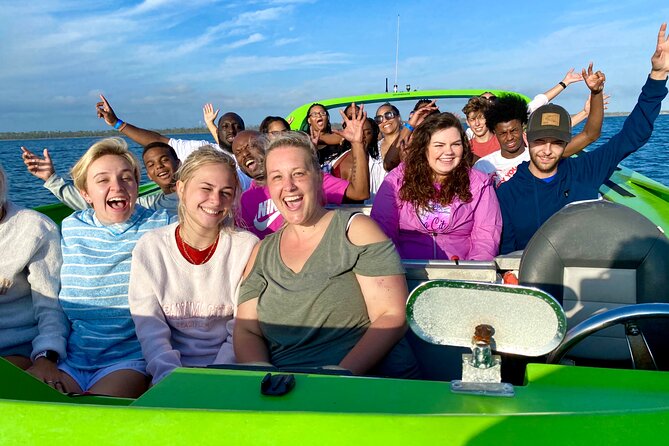 Panama City Beach's - Dolphin Sunset Cruise - Greta, the sea dog, and the small-group feel