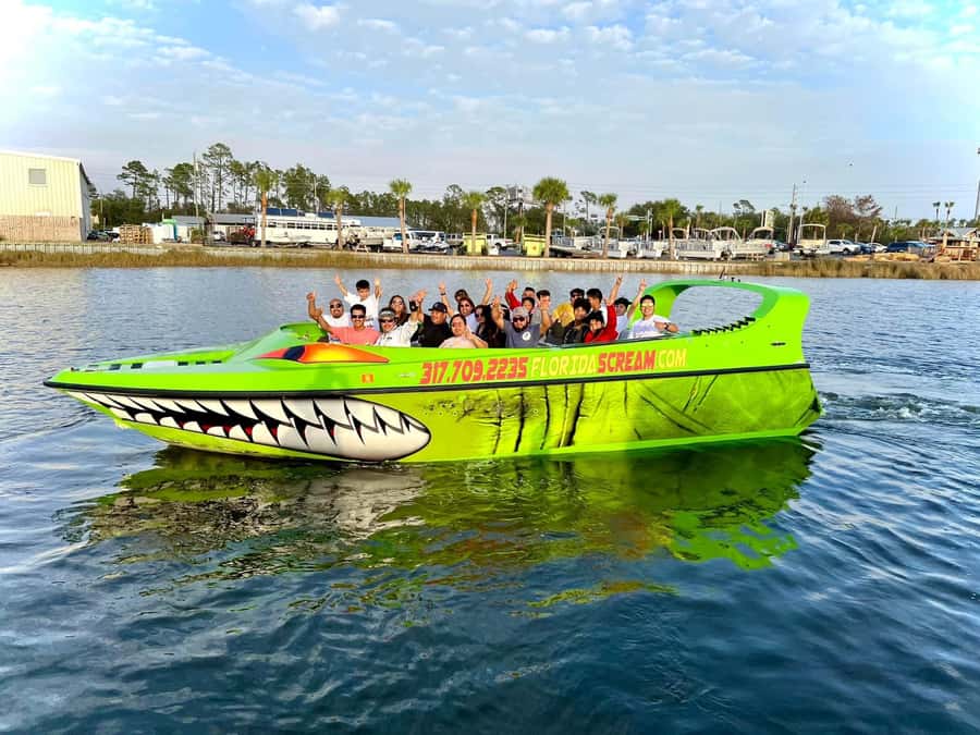 Panama City: Sunset Tour with Dolphin Watching - A sunset ride with a roller-coaster edge