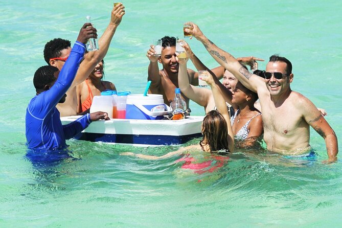 Party Boat /View Dolphins / Snorkling /Free Drinks and Transportation - The natural ocean pool and water slides