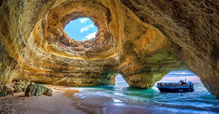 Portimão: Benagil Caves & Dolphins Watching with Biologist - The Swimming Stop, If the Sea Allows It