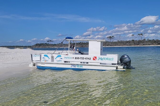 Private 3 Hour Powerboat Dolphin Cruise with Remote Beach Stop up to 6 guests - Pensacola Naval Air Station from the water