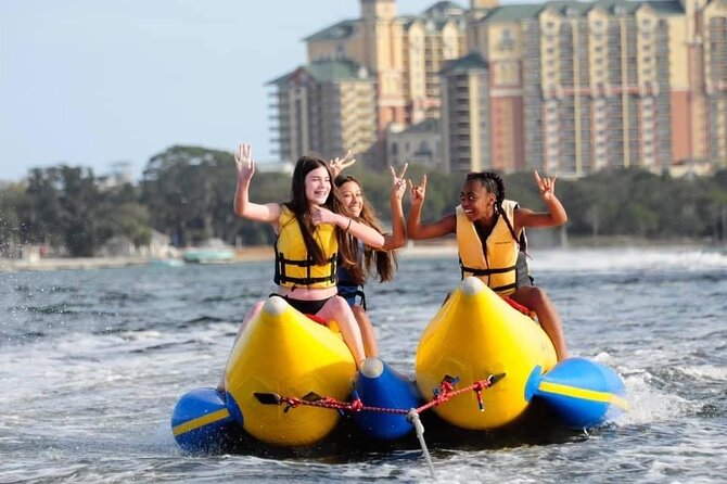 Private Banana Boat and Dolphin Spotting Experience - The boat ride and choosing your speed