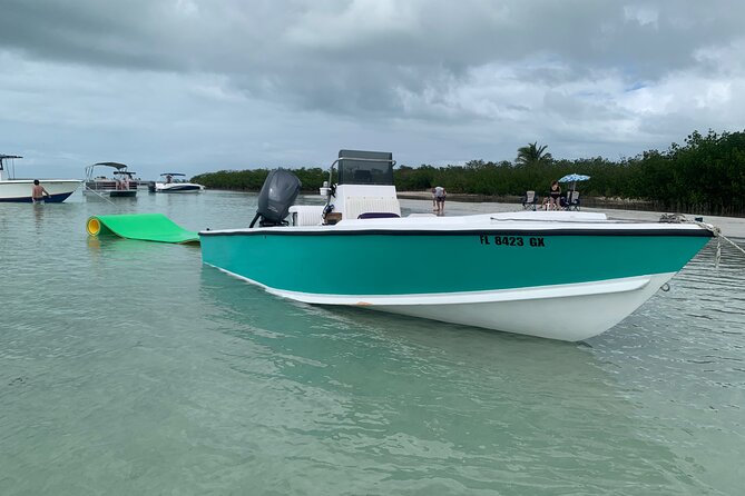 Private Boat Tour to Sand Bar Snorkel Dolphins and Sunset - Two hours around mangroves, water, and sand
