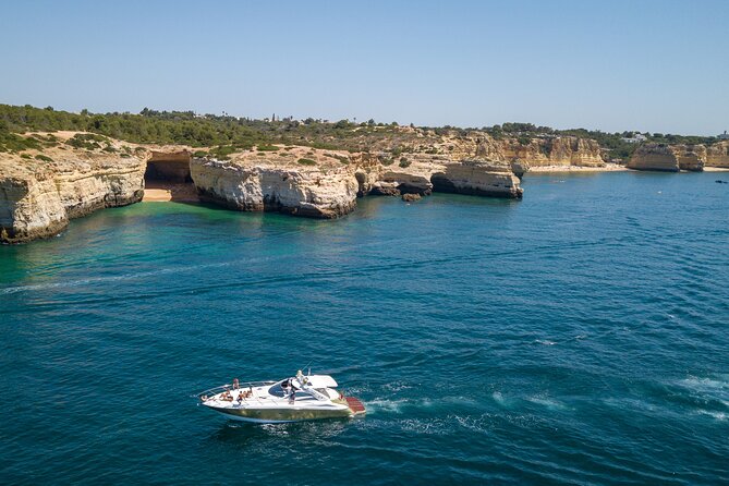 Private Coastline and Dolphins Yacht Cruise from Albufeira - Benagil Cave from the sea