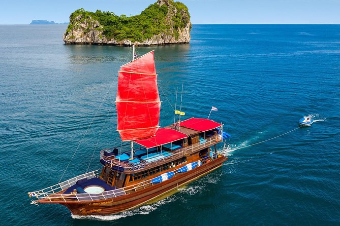 Private Full-Day Red Dragon Yacht for Snorkeling Koh Tan & Visit Pink Dolphin - Starting from Koh Samui at 9:30