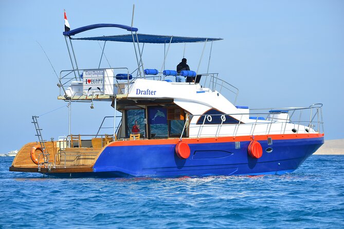Private Luxury Dolphin House Boat Tour With Lunch - Hurghada - Two snorkeling stops over Red Sea reefs