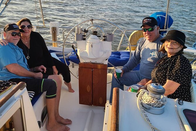 Private Luxury Yacht Charters, BYOB & Dolphins - Dolphins, cargo ships, and the working harbor