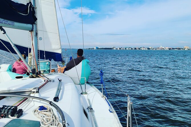 Private Luxury Yacht Charters, BYOB & Dolphins - BYOB, catering, and the onboard setup